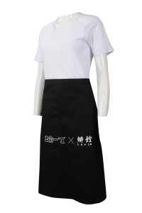 AP116 網上下單半身圍裙 團體訂做茶餐廳圍裙 快餐店 製作圍裙專營店
